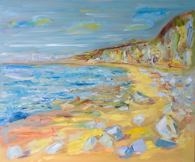 Bridlington North Beach, 24×20