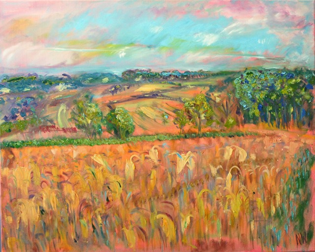 Field in Yapham, 30×24